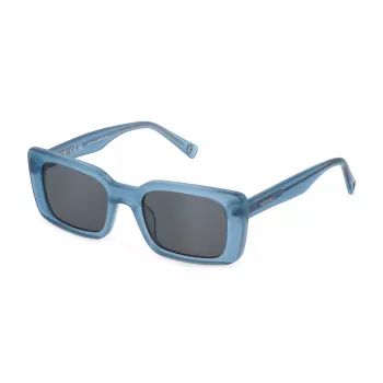 STING SST477-510939 unisex-aurinkolasit, musta kehys, harmaat linssit, 51/21/140 mm