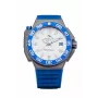 STRUMENTO MARINO SM129S-TTBNBL miesten automaattinen sukelluskello 46mm sininen kellotaulu silikoniranneke