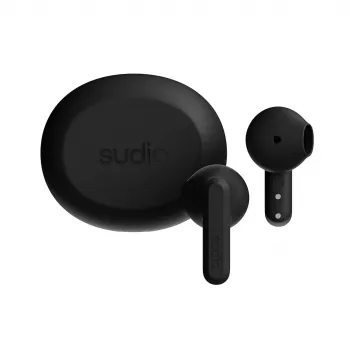 Sudio A3 langattomat nappikuulokkeet, Bluetooth 5.4, musta