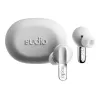 Sudio A3 langattomat nappikuulokkeet, Bluetooth 5.4, valkoinen