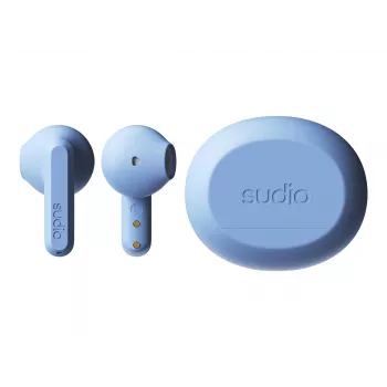 Sudio A3 langattomat nappikuulokkeet, Bluetooth 5.4, sininen