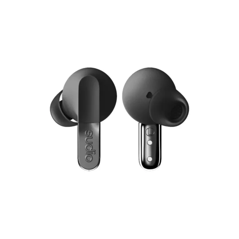 Sudio N3 Pro langattomat nappikuulokkeet, Bluetooth 5.4, Titanium Black