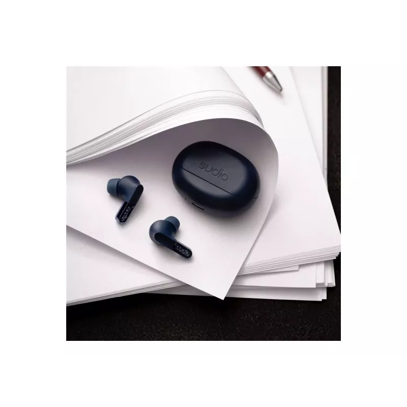 Sudio N3 Pro langattomat nappikuulokkeet, Bluetooth 5.4, Midnight Navy