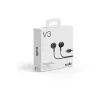 Sudio V3 langattomat in-ear-nappikuulokkeet mikrofonilla, USB-C-lataus, Dusty Black