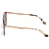 Aurinkolasit WEB EYEWEAR unisex WE0190-34G havanna asetaatti ruskea liukuvärilinssi 52 mm