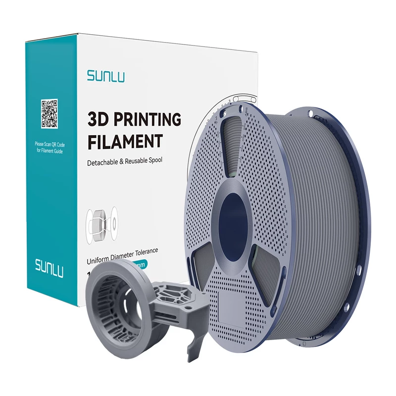 SUNLU PETG High-Speed Matte -filamentti 1,75 mm harmaa 1 kg