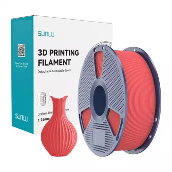 SUNLU PLA Classic Cherry Red 1,75 mm 1 kg 3D-tulostinlanka