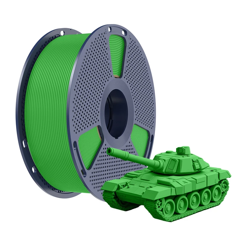 SUNLU PLA+ High-Speed 3D-tulostusfilamentti, vihreä, 1,75 mm, 1 kg