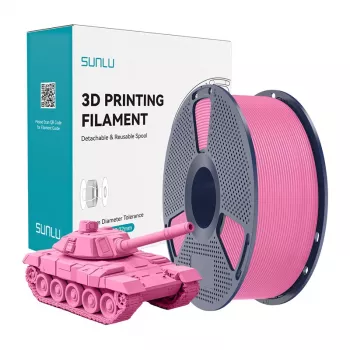 SUNLU PLA+ High-Speed Pink 3D-tulostinfilamentti 1,75 mm 1 kg