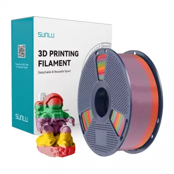 SUNLU PLA R 01 Rainbow PLA filamentti 1.75mm 1kg 3D-tulostimen filamentti