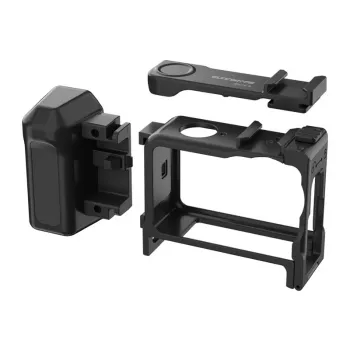 Sunnylife 2-in-1-kehikko ja teline DJI Osmo Action 6 (musta)