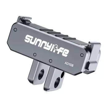 Sunnylife alumiininen kaksisuuntainen kiinnityssovitin Osmo Nano / Action 6 -laitteille