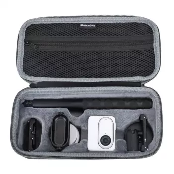 Sunnylife suojakotelo Insta360 GO 3 / GO 3S -kameralle (musta)
