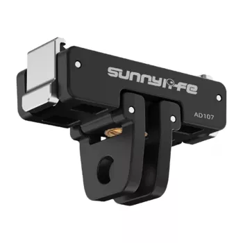 Sunnylife käännettävä asennusadapteri DJI Osmo Nanolle / Action 6:lle, 1/4