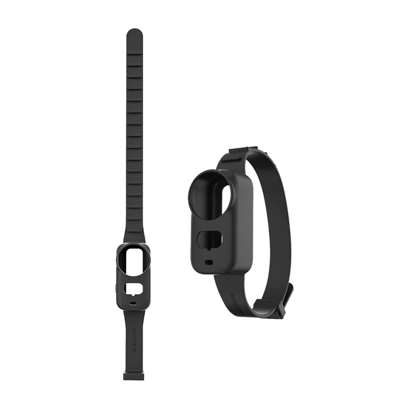 Sunnylife silikoninen rannehihna DJI Osmo Nano -laitteelle, musta (ON-ZD050)