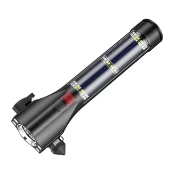 SUPERFIRE D30 monitoiminen taskulamppu 1500 lumenia IP44 USB-C ladattava varavirtalähde magneettipohja
