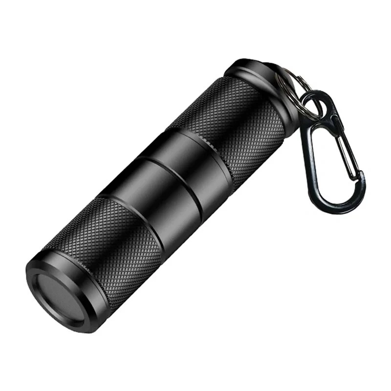 Superfire EF02 USB-C ladattava LED-taskulamppu - 1500 lumenia, 500 m valaisuetäisyys, varavirtalähde