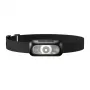 SUPERFIRE HL05-L ladattava LED-otsalamppu liiketunnistimella, 1000 lumenia, USB-C, IP44, musta