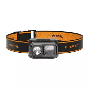 Superfire HL23-X 300 lumenia USB-C ladattava LED-otsalamppu taskulamppu