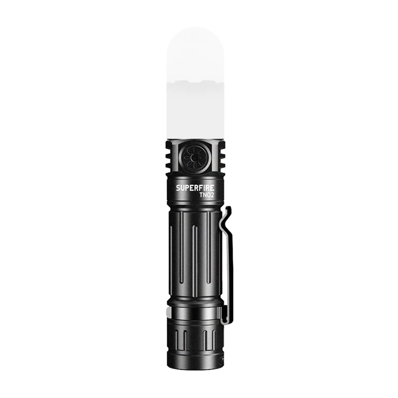SUPERFIRE TN02 taskulamppu 1800 lm USB-C