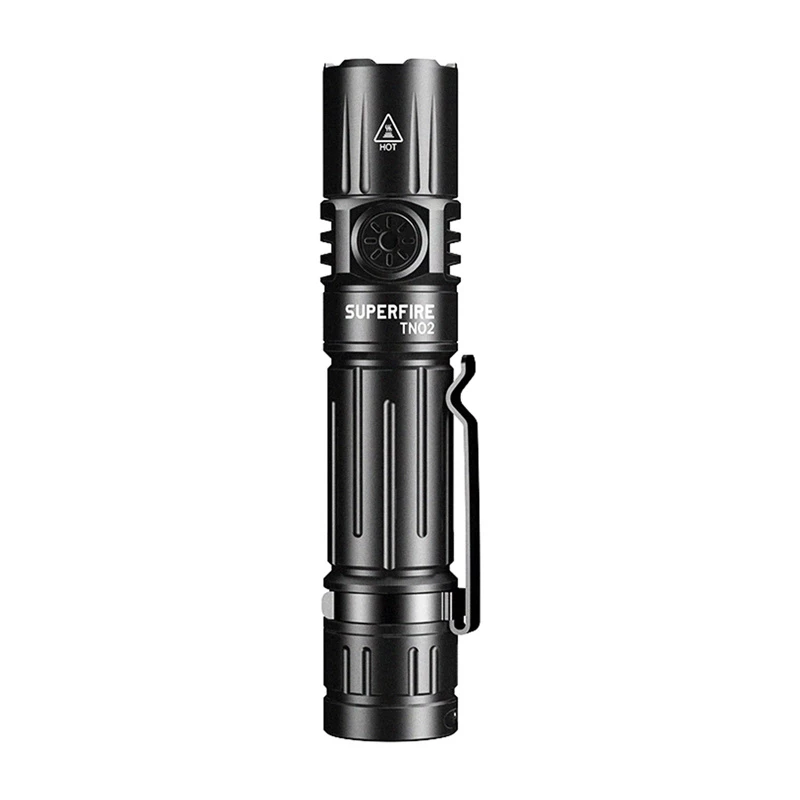SUPERFIRE TN02 taskulamppu 1800 lm USB-C