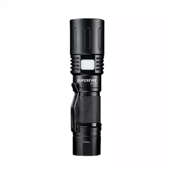Superfire X60-T taskulamppu 1500 lumenia USB Type-C ladattava
