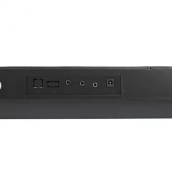 SUPRIMO EK611 61-näppäiminen lasten kosketinsoitin LCD-näytöllä, 200 äänenväriä, 128 rytmiä, mikrofoni ja nuottiteline