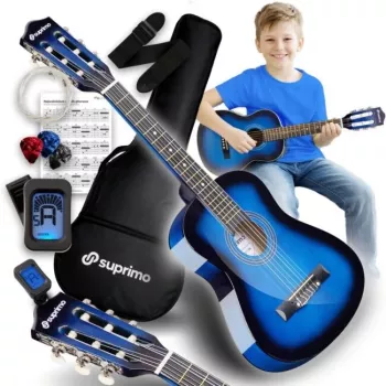 Suprimo JRC SET BB klassinen kitara 1/4 Blueburst