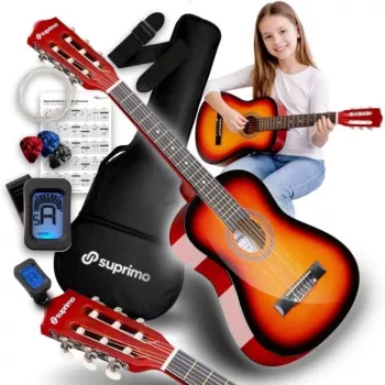 SUPRIMO JRC SET SB konserttikitarra 1/4 Sunburst