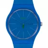 Swatch New Gent SO29N700 miesten kello sininen biokeramiikka 41 mm