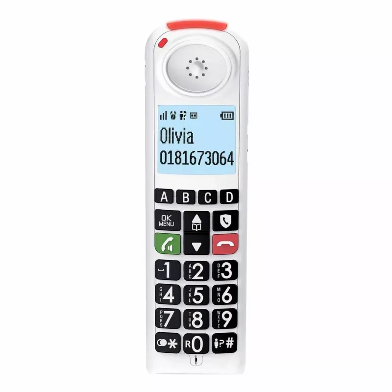 Swissvoice Xtra 2355 DECT langaton puhelin vastaajalla ja numeronäytöllä, valkoinen
