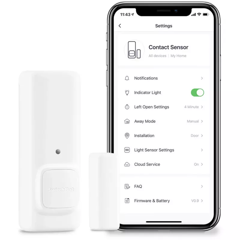 Switchbot Contact Sensor - älykäs ovi- ja ikkunatunnistin