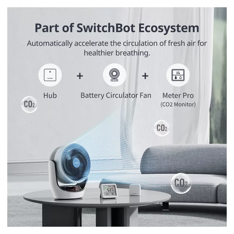 SwitchBot Meter Pro CO2 - älykäs sääasema