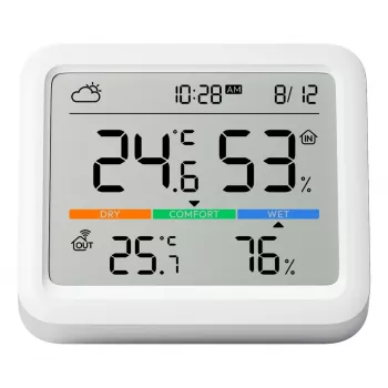 SwitchBot Meter Pro sääasema lämpömittari kosteusmittari valkoinen