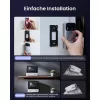 Switchbot SWB VDB-M-SW - WiFi-videopuhelinkello 4,3 tuuman värinäytöllä (valkoinen/hopea)