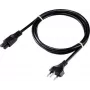 SYGONIX SY-5042688 virtajohto, Schuko - IEC C13, 1,8 m, musta