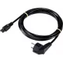 SYGONIX SY-5178374 kannettavan tietokoneen virtakaapeli musta 5 m (SY-5178374)