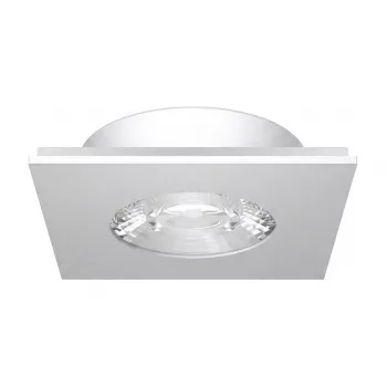 SYNERGY21 Helios LED-upotuskattovalaisin valkoinen neliö lämminvalkoinen 5W 350lm 3000K