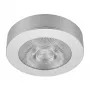 SYNERGY21 LED kattoon upotettava valaisin Helios hopea pyöreä pinta-asennuskehys (S21-LED-ME009)