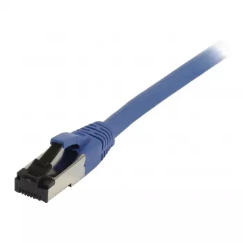 Synergy21 verkkokaapeli RJ45, CAT8.1 2000MHz, 7,5 m, sininen, S-STP (S/FTP), TPE/LSZH (SuperFlex), AWG26