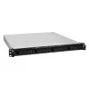 Synology RS826+ 1U rack-asennettava 4-paikkainen NAS, AMD Ryzen V1500B, 4GB DDR4 ECC, 4x 1GbE, ilman kiintolevyjä