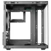 TACENS MARS MC-CUBE Micro-ATX kotelo, musta, Tempered Glass, ARGB, USB-C