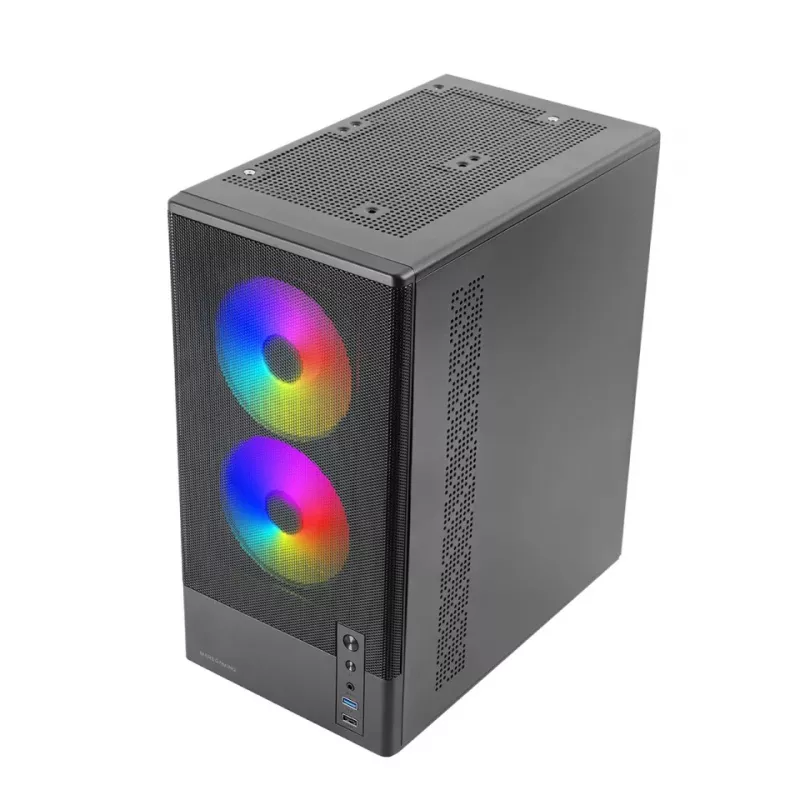 TACENS MARS MC-ONYX 3xARGB mATX tornikotelo musta