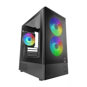 TACENS MARS MC-ONYX 3xARGB mATX tornikotelo musta
