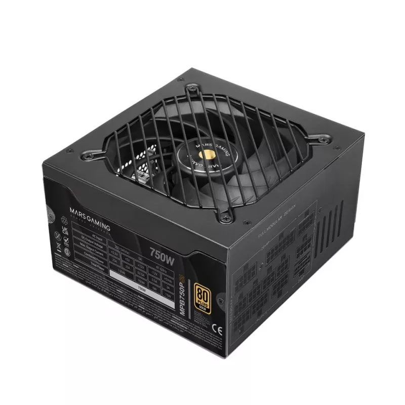 TACENS MARS MPB750PSI 750W DC-DC, ATX 3.1, PCIe 5.1, 80PLUS GOLD virtalähde