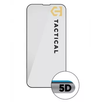 Tactical Apple iPhone 15 Plus Glass Shield 5D Full Glue musta