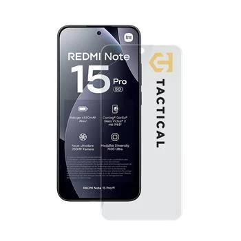 Tactical Glass Shield 2.5D karkaistusta lasista valmistettu näytönsuojakalvo Xiaomi Redmi Note 15 Pro, kirkas