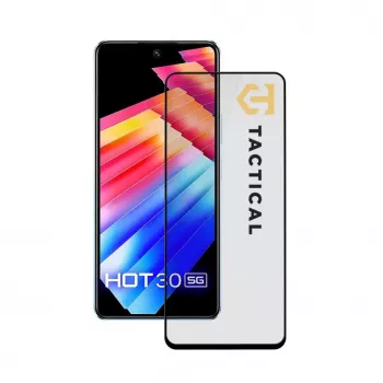 Tactical Glass Shield 5D Infinix Hot 30 5G musta