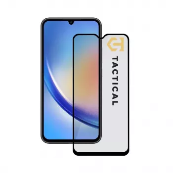 Tactical Glass Shield 5D Samsung Galaxy A34 5G musta
