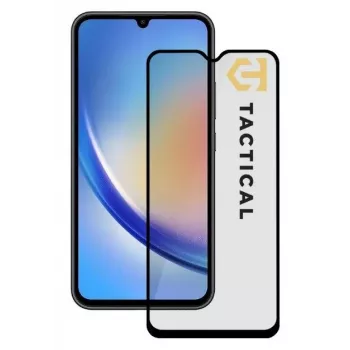 Tactical Glass Shield 5D Samsung Galaxy A34 5G musta